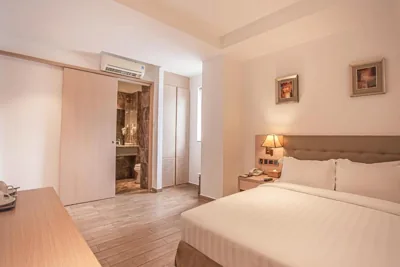 Deluxe-Zimmer mit Fenster — Sky Gem Hotel Sora